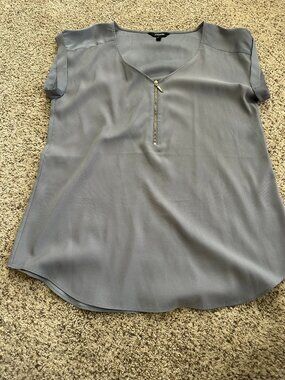 Express Short sleeve silk shirt